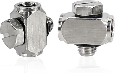 5PCS M3 M5 Female Male Thread 2 3 Way Air Pneumatic Pipe Fitting Connector Coupling(M-5UT) Plumbing Fittings in Kuwait