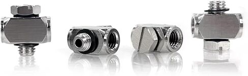 5PCS M3 M5 Female Male Thread 2 3 Way Air Pneumatic Pipe Fitting Connector Coupling(M-5UT) Plumbing Fittings in Kuwait