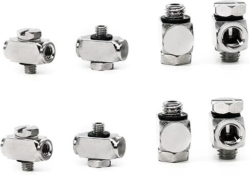 5PCS M3 M5 Female Male Thread 2 3 Way Air Pneumatic Pipe Fitting Connector Coupling(M-5UT) Plumbing Fittings in Kuwait