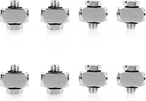 5PCS M3 M5 Female Male Thread 2 3 Way Air Pneumatic Pipe Fitting Connector Coupling(M-5UT) Plumbing Fittings in Kuwait