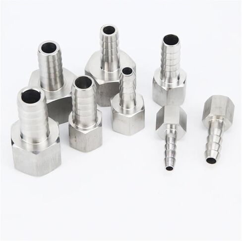 6 مللي متر 8 مللي متر 10 مللي متر 12 مللي متر 14 مللي متر 16 مللي متر خرطوم 1/8 "1/4" 3/8 "1/2" 3/4" أنثى الموضوع الفولاذ المقاوم للصدأ وصلة أنابيب الضغط العالي مقرنة (BSPP1I8 إلى 6 مللي متر) تركيبات سباكة in Kuwait