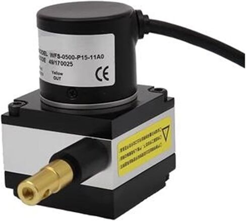 Traction Rope Offset Sensor, Linear Position, Potentiometer, Encoder 4-20ma 0-10v 0-5v, Resistance Output 0.1% fs, 1000mm (npn Pulse) in Kuwait