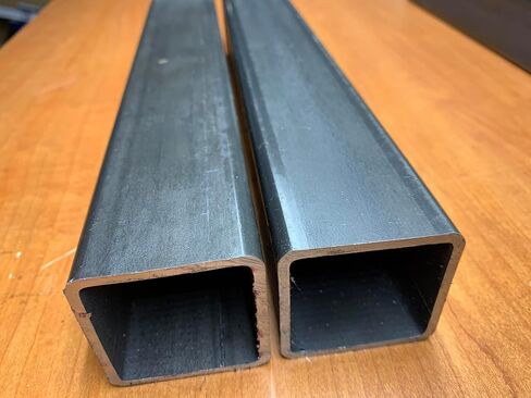 أنبوب مربع من الفولاذ الطري مقاس 2 × 2 بوصة - طول 48 بوصة (4 أقدام) - جدار سميك 1/8 بوصة (مقياس 11) in Kuwait