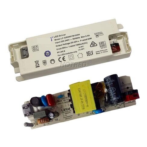 LF-GIR060YS1500H سلسلة تشغيل LED محول LED مدخلات 220 فولت - 240 فولت مخرج 60 وات 1500 مللي أمبير in Kuwait