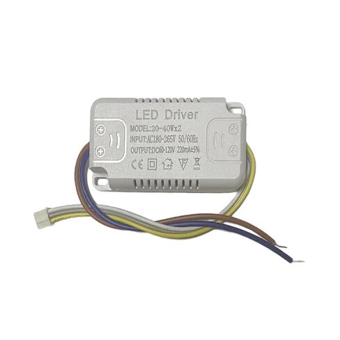 محرك LED 3 ألوان لإضاءة LED AC180-265V محول غير عازل لاستبدال ضوء LED (40-60 واط) × 2 in Kuwait
