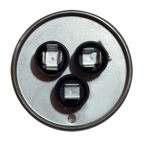 45/5 MFD x 440 VAC Round Dual Capacitor Replaces # SFCAP45D5440R in Kuwait