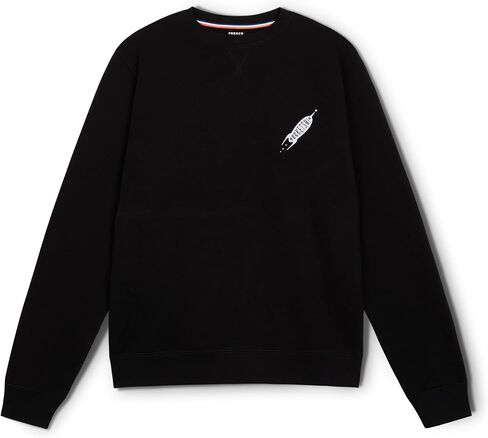 Young Adult Long Sleeve Embroidered Crewneck Sweatshirt in Kuwait