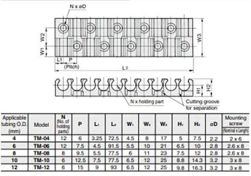 حامل متعدد الأنابيب لـ TM-12 TM-08 TM-04 TM-06 TM-10(TM-16، أسود) in Kuwait