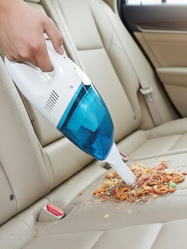 Handheld Auto Vacuum Cleaner Compact Car Interior Cleaner for Vehicle Dirt Removal in Kuwait