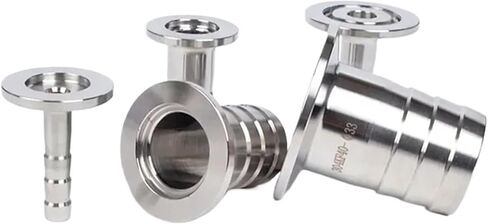 KF40 KF Vacuum Pipe Fitting 304 Stainless Steel 6mm 8mm 9mm 10mm 13mm 14mm 16mm 20mm 25mm 40mm 50mm Hose OD(50mm) in Kuwait