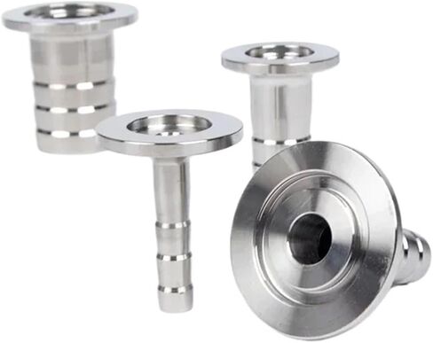 KF40 KF Vacuum Pipe Fitting 304 Stainless Steel 6mm 8mm 9mm 10mm 13mm 14mm 16mm 20mm 25mm 40mm 50mm Hose OD(50mm) in Kuwait