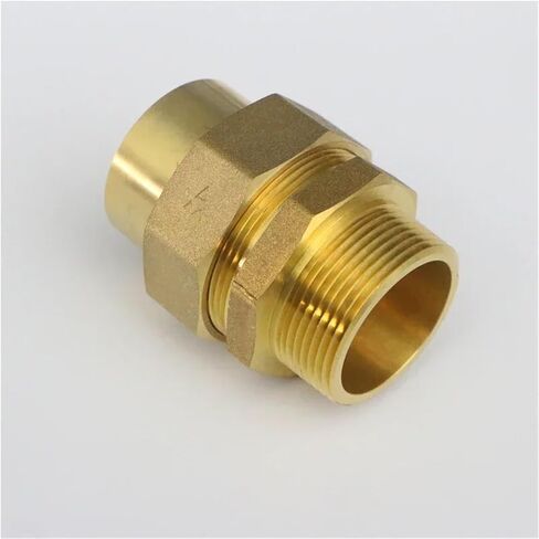 1/2 "3/4" 1 "1-1/4" 1-1/2 "2" bspt ذكر x مقبس لحام الاتحاد تركيب الأنابيب النحاسية موصل (DN20x22mm) in Kuwait