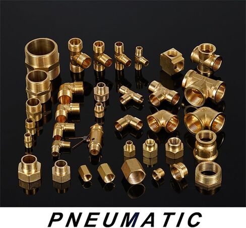 Brass Hose Pipe Fitting Couping 4 6 8 10 19 Tail 1/2" BSP Female Thread Copper Connector Joint Coupler,1/2",6mm in Kuwait