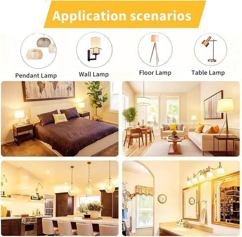 E14 European Base LED Bulbs,e14 led Candle Bulb Warm White 2700K 4W (40W Equivalent) 450LM C35 Clear Glass Torpedo Shape Bullet Top for Chandeliers, Pendant Lighting(2-Pack) in Kuwait