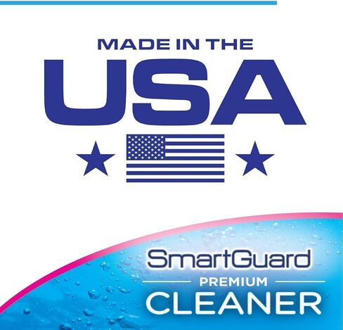 بلورات SmartGuard المنظفة المتميزة - (110 عملية تنظيف) - تزيل البقع والبلاك والرائحة الكريهة من أطقم الأسنان، والأقواس الشفافة، وواقي الفم، والواقي الليلي والمثبتات. in Kuwait