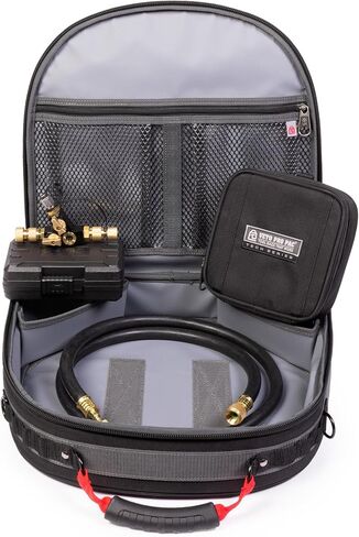 MalcoEdge HHK1 TurboFlow HVAC Vacuum Kit with Veto Pro Pac® Hose Hauler Bag – 3/8" High-Flow Hose + CRT2Y Core Removal Tool | Residential Evacuation | Ready-to-Use Kit in Kuwait