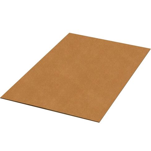 BOX USA Double Wall Corrugated Cardboard Sheets, 48" x 60", Kraft (Pack of 5), (BSP4860DW) in Kuwait
