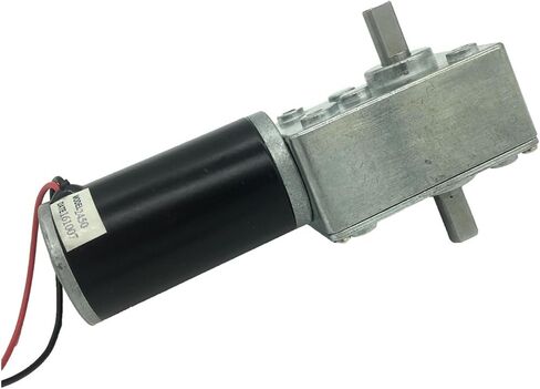 12V Double Shaft DC Electronic Starter Worm Gear High Torque 24 Volt Electronic Starter D Package J 24V 40rpm in Kuwait