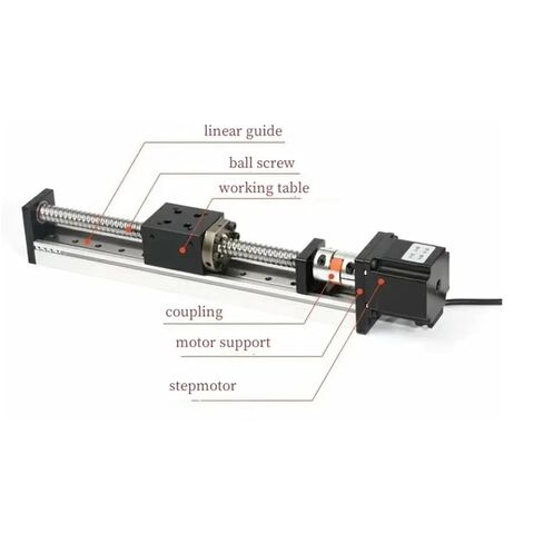 Precision Electric Linear Guide Rail Cross Actuator System with 57 Stepper Motor Ball Screw Motion Module in Saudi Arabia