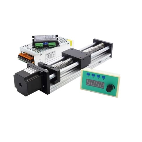 Woodworking Ball Screw Linear Guide Motion Rail Slide CNC Manual Linear Shaft Actuator Module Table Stroke Travel Engraving Tool(Kit,900mm Stroke) in Saudi Arabia