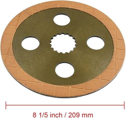 4 قطعة قرص الفرامل TD170-28200 TD17028200 متوافق مع جرار MX5200F L2501D L2501F L2501H L2800DT/HST L2800F L3200DT in Kuwait
