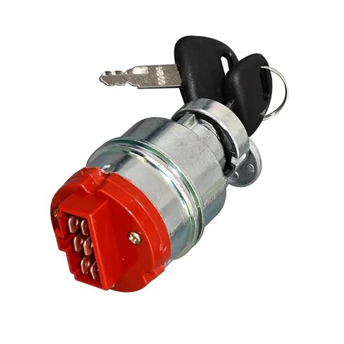 KHR3078 Ignition Switch with 2 Key Compatible with Excavator CX130 CX130B CX130C CX130D CX135SR CX145C CX350B CX350C CX460 in Kuwait