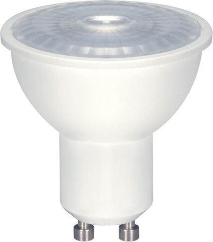 Satco Lighting 6.5 Watt LED MR16 Dimmable Light Bulb - 3000K Soft White - GU10 Bi Pin Base - 120 Volt - 40 Degree Beam Angle - Energy Star Certified (6 LED Light Bulbs) in Kuwait