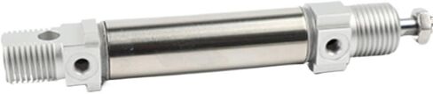 Mini Pneumatic Cylinder CD85N C85N 8 10 12 16 20 25-25-50-75-100-125-150-175-200 250 300 Double Effect(CD85N8,125mm Stroke) in Kuwait
