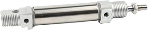 Mini Pneumatic Cylinder CD85N C85N 8 10 12 16 20 25-25-50-75-100-125-150-175-200 250 300 Double Effect(CD85N8,125mm Stroke) in Kuwait