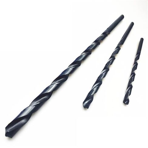1Pcs Tools 2mm-13mmx250mm HSS M2 Black Oxide Long Twist Drill Bits for Metalworking Alloy Steel & Cast Iron(5.5mm 1pc) in Kuwait