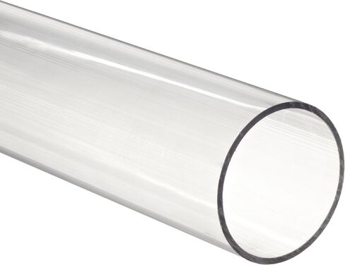 Clear Polycarbonate Tubing, 7/8" ID, 1" OD, 1/16" Wall, 6' Length in Kuwait