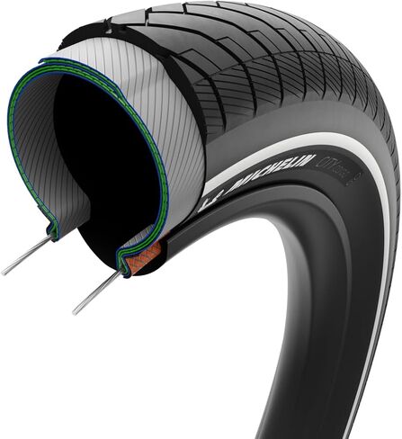 Michelin City Cargo TT Hybrid Tire 26x2.40 - Durable Cargo E-Bike Tire with | bike-tires in Kuwait