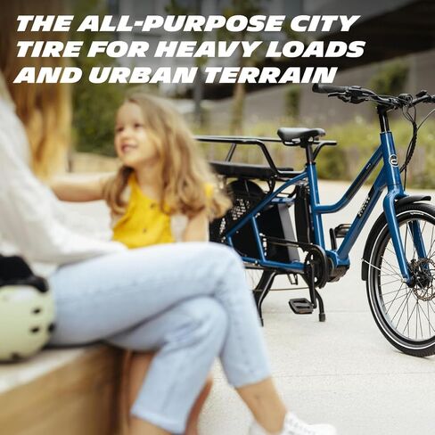 Michelin City Cargo TT Hybrid Tire 26x2.40 - Durable Cargo E-Bike Tire with | bike-tires in Kuwait
