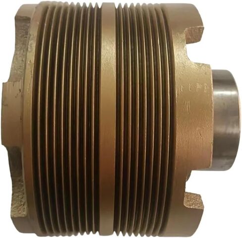 تنطبق على بكرة العمود المرفقي للمحرك PC300-5-6، بكرة العمود المرفقي للمحرك 6D108، 17 أخاديد in Kuwait