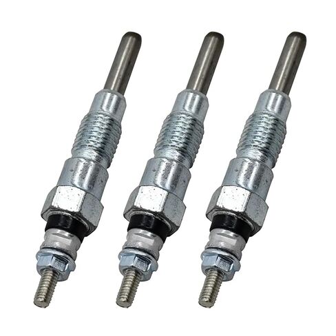 15951-65510 1595165510 15951-65512 1595165512 3 قطعة شمعات التوهج متوافقة مع المحرك D1102 D1302 D1402 D1402-DI D650 in Kuwait