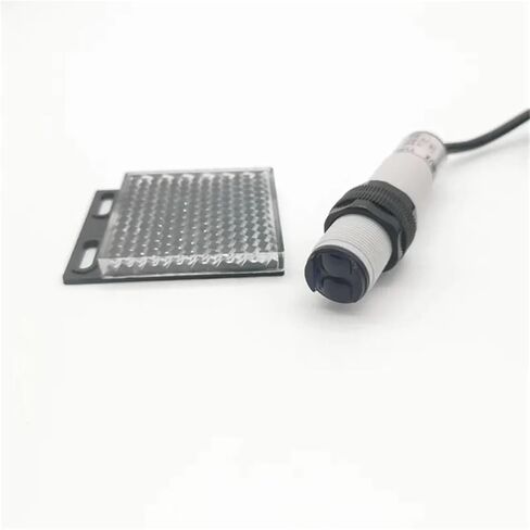 مستشعر عاكس Pnp E3f E18-3b2pa Pb 3 سلك 2 متر مسافة مرآة نوع مفتاح Infraid (Pnp no) in Kuwait