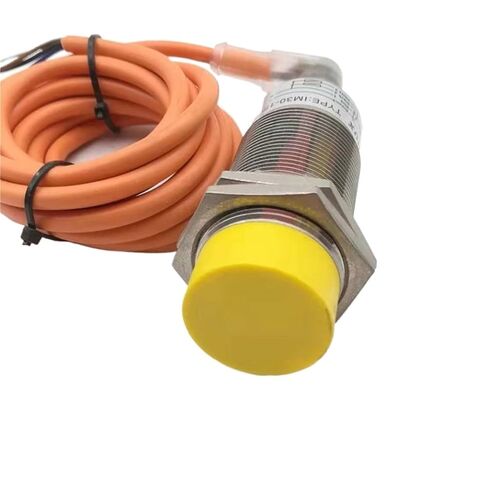 M30 Inductive Proximity Sensor Switch NPN 4wires NPN NO+NC 15mm Detection Distance Bend Sensor Connector in Kuwait