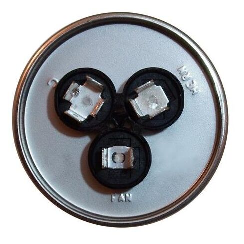 USA Cap 70/10 MFD Replaces Both 440 and 370 Volt Round Run Capacitors Dual Capacitor 70 + 10 in Kuwait