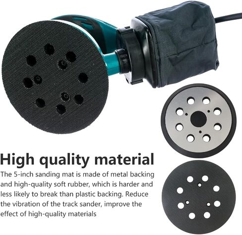 5" 8-Hole Hook and Loop Orbital Sanding Replacement Pads Compatible for HITACHI SV13YB 5" R.0.Sander, 2-Pack in Kuwait