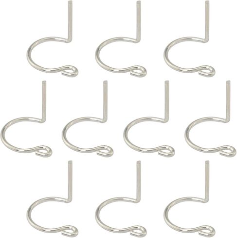 10PCS Ball Joint Spring Clip Connector Circlip Hinge Clip for M8 Rod End Bearing 6.46x4.57x0.31 Inches in Kuwait