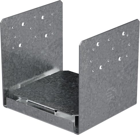Simpson Strong-Tie Post Base ABU88R - Adjustable 8x8 Post Base Bracket, 4 Pack - 8 x 8 in Kuwait