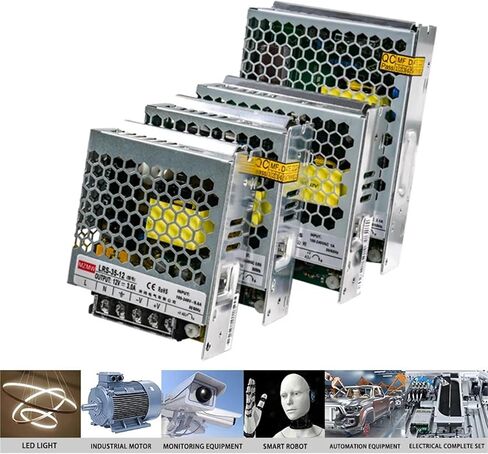 1pcs LRS Switching Power Supply Series AC to 350W 400W 100-240VAC 12V 24V Industrial Adapter SMPS(12V_400W) in Kuwait