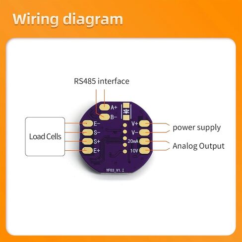 S Type Load Cell Sensor+ Digital Transmitter RS485 Analog Output 1Pcs(Range 0-100KG) in Kuwait