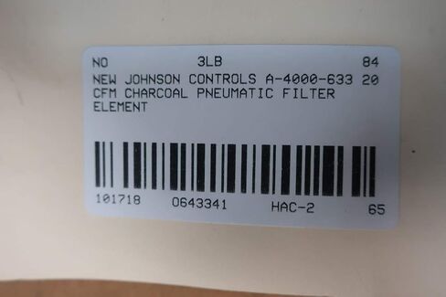 JOHNSON CONTROLS A-4000-633 20CFM Charcoal Filter Element D643341 in Kuwait