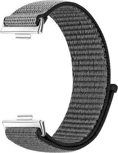 أحزمة ساعة من النايلون متوافقة مع ساعة Huawei Watch Fit 4/Fit 4 Pro/Fit 3، 2 حزمة من حزام المعصم الرياضي الناعم القابل للتعديل لساعة Huawei Watch Fit 4/4 Pro /3 Women Men in Kuwait
