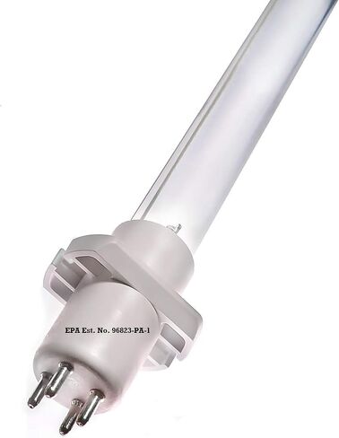 لمبة UV2400XLAM1 للأشعة فوق البنفسجية - بديل مخصص لأنظمة هانيويل UV2400U1000 وUV2400U5000 - مصباح UV-C عالي الإخراج - مصمم في الولايات المتحدة الأمريكية in Kuwait