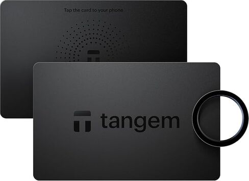 TANGEM Ring – Crypto Hardware Wallet Ring, NFC Cold Storage for Bitcoin & Ethereum, Self-Custody with Backup Cards in Saudi Arabia