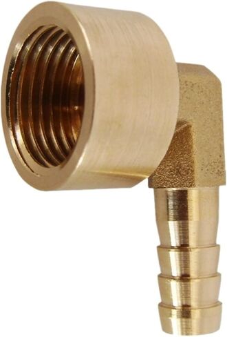 PC PCF PL PLF connector 10mm hose connector hose tail thread 1/8 1/4 3/8 1/2 Brass Pipe Fitting(PLF,10MM BARB_1/2") in Kuwait
