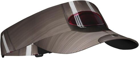 Wine Bottle Glass Print Sports Sun Visor Hats Adjustable Running Golf Tennis Sun Cap for Women Men in Saudi Arabia