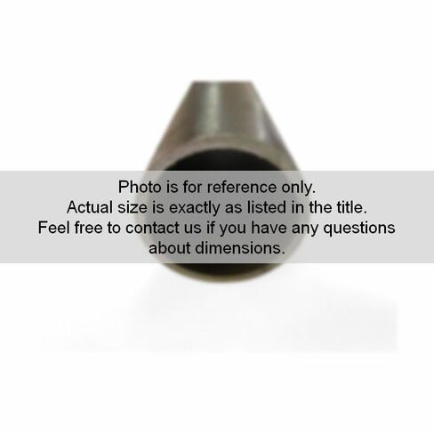 2 inch OD x 1/8 inch Wall DOM Seamless Round Tube x 3 inch Long, Mild Steel Tubing Metal Craft Industrial Precision DIY Metal Custom in Kuwait
